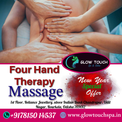 Fourhand therapy massage